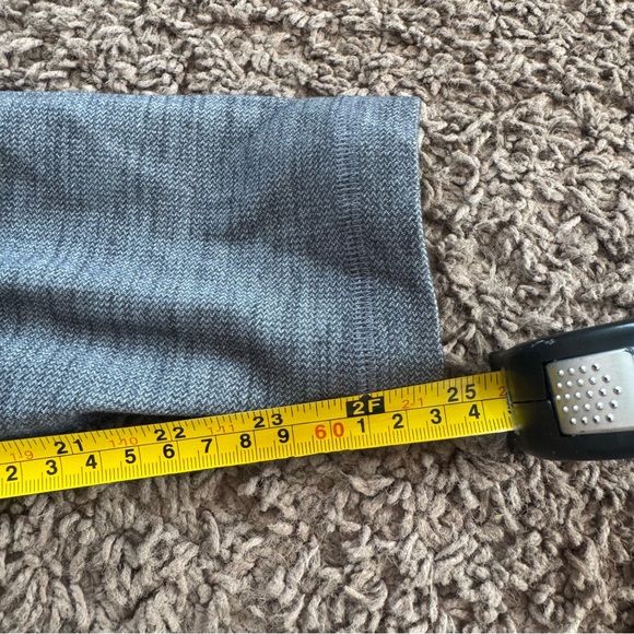 Lululemon Align SHR Nulu Gray High Rise Crop Leggings 2 $98 - Picture 10 of 10